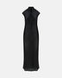 Sheer Long Black Dress